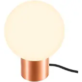 SLV Bol tafellamp Little Sun roodkoper - Ø 14cm