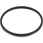 SLV Deco ring Grip! Flat zwart