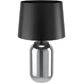 Eglo Tafellamp Cuite E27 black transp kap black |