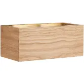 FISCHER&HONSEL GMBH Led wandlamp Shine-Wood 23cm