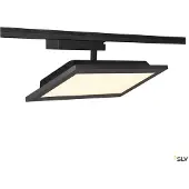 SLV 1-fase led paneel Panel Track vierkant zwart