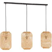 FISCHER&HONSEL GMBH Rotan hanglamp Calla licht hout