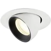 SLV Inbouwspot Numinos Gimble Xs Wit Zwart 4000k 55gr