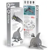 Eugy 3D Puzzel - Dolfijn - Zeedieren - Duurzaam - Verzamel Ze Allemaal - 6 Jaar