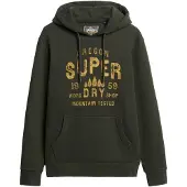 Superdry Sweatshirt kaki / olijfgroen