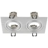SLV Aluminium inbouwring New Tria 155 rechthoekig
