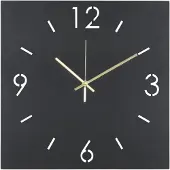 Spinder Design Time Wandklok H 40 x B 40 cm - Zwart
