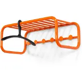 Spinder Design kapstok Retro Kapstok - Pure Orange - 6 haken