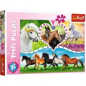 Trefl 13248 Puzzel - Mooie paarden - 200 stukjes