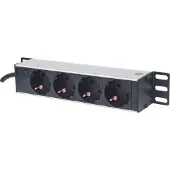 IC Intracom - 714020 - 10 inch - Stekkerdoos - Zwart