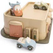 Dantoy speel garage - speelgoedgarage - BIO plastic - Gerecycled - Suikerriet