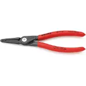 Knipex 48 11 J2 Precisie-borgveertang Geschikt voor borgringen Binnenringen 19-60 mm Puntvorm Recht