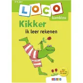 Loco bambino Loco . Kikker, ik leer rekenen. 3+