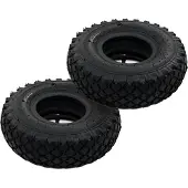vidaXL Banden/binnenbanden voor steekwagens 3,00-4 260x85 rubber 2 st