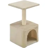 vidaXL Kattenkrabpaal met sisal krabpaal 55 cm beige