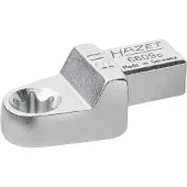 Hazet Insteekringsleutel 6609C-E11 · 9 x 12 mm insteekvierkant massief · Buiten-TORX-profiel · SW E11