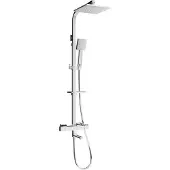Mexen CQ45 bad-douche set met regendouche en thermostatische kraan, chroom - 779104595-00
