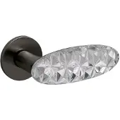 Olivari Deurklink Crystal Diamond antraciet