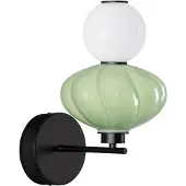 Lyora Wandlamp Oneta wit - groen