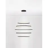 Lyora Design hanglamp Maelo zwart Ø 120cm