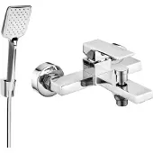 Mexen Uno R62 badmengkraan met doucheset, chroom - 7143R62-00