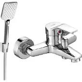 Mexen Caro R62 badkraan met douchegarnituur, chroom - 74663R62-00
