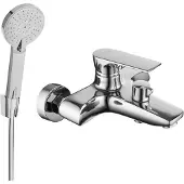 Mexen Axel R40 badkraan met doucheset, chroom - 7383R40-00