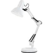 Globo Nostalgische bureaulamp Famous wit