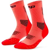 Cep Core Run Socks Mid Cut 5.0, hardloopsokken, dames, neon