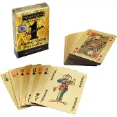 Winning Moves Nummer 1 Spielkarten Gouden Editie, kaartspel, pokerkaarten