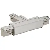 SLV 3-fase T-Connector 2 aarde links grijs