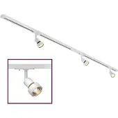 SLV 143191 Montagerailset (compleet) GU10 12,9 W LED (monochroom) Wit