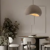 Lyora Natuurlijke hanglamp Aere bruin 60cm