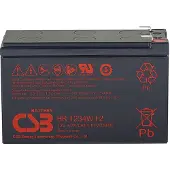 CSB HR 1234W high-rate Loodaccu 12 V 8.4 Ah Loodvlies (AGM) (b x h x d) 151 x 99 x 65 mm Kabelschoen 6.35 mm Onderhoudsvrij, Geringe zelfontlading