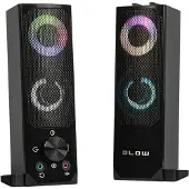 BLOW MS-28, 2-weg luidspreker, 2.0 kanalen, bekabeld en draadloos, 6 Watt, 60 - 20000 Hz, zwart