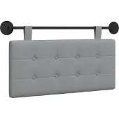 vidaXL Hangend hoofdbord Stof