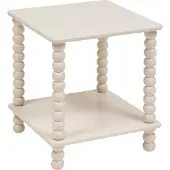 Atmosphera Créateur d'intérieur® Chamlo Salontafel - 40x40x45cm - Beige