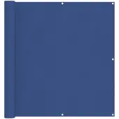 vidaXL Balkonscherm Blauw 110 x 300 cm Oxford Stof