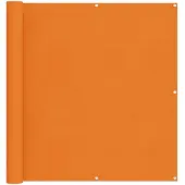 vidaXL Balkonscherm Oranje 110 x 700 cm Oxford Stof