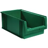 LA-KA-PE Magazijnbak | L500xB315xH200 mm | PP groen | 8 stuks - 01350 02 03 01350 02 03