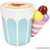 MamboCat Koffiemok EIS Blauw met 3D-optiek van dolomiet – 24307562
