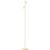 Expo Slanke LED Vloerlamp Minora 2-lichts Zand - Dimbaar