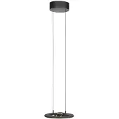Steinhauer Zwarte hanglamp Soleil 4140ZW – Ronde LED hanglamp met Cable Lift