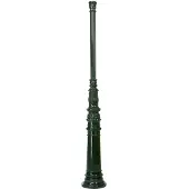 Ks Verlichting Nostalgische sokkelpaal Pole V4 zwart
