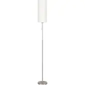 Highlight Vloerlamp Victoria Mat Nikkel Met Off White Kap