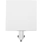 Highlight Track Rail Eindvoeding Afdekkap Wit