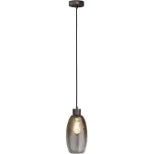 Masterlight Glazen hanglamp Olive Ø 15cm - cacao