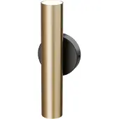 Masterlight Wandspot Run mat goud - 2x GU10