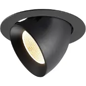 SLV Inbouwspot Numinos Gimble XL zwart 3000K - 20gr