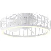 Brilliant Capo - Plafondventilator - Met verlichting - Ø 48 cm - LED 36W - CCT - 2700K-6500K - Dimbaar - Wit - Zeer stil